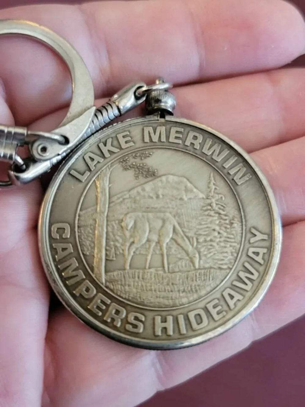 Vintage Keychain United States Bicentennial Commemorative Medal
